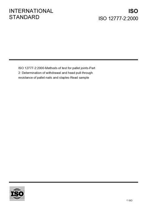 pallet resistance testing methods